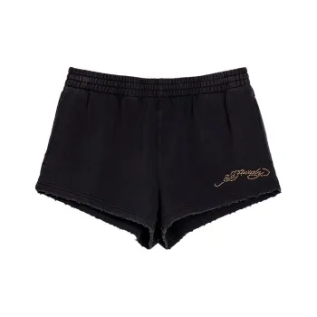 Ed Hardy SS24 Casual Shorts Women's Black