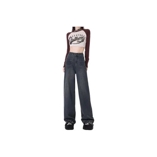 Wen Shan Jeans Women's Ink Tea Brown