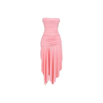 HOUSE OF CB SS23 Ivana Collection Sleeveless Dress Women's Coral
