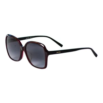 MaxMara Plate Frame Butterfly Sunglasses Unisex Red