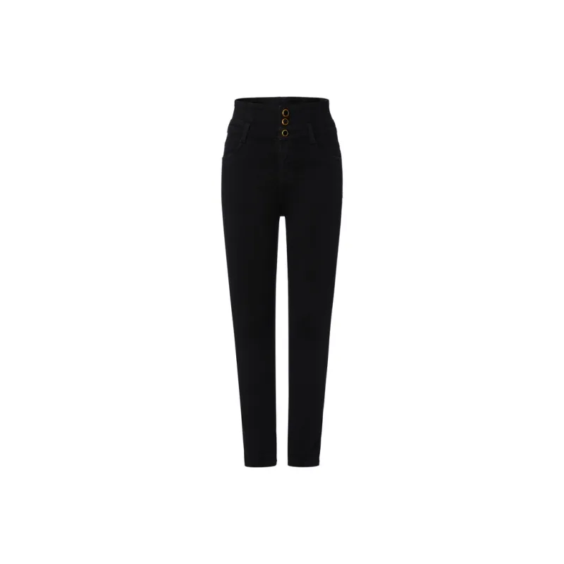 MO&CO Jeans Women's Denim Black-0