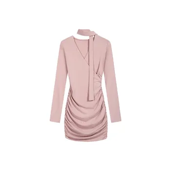 AFGGD Long Sleeved Dresses Women's