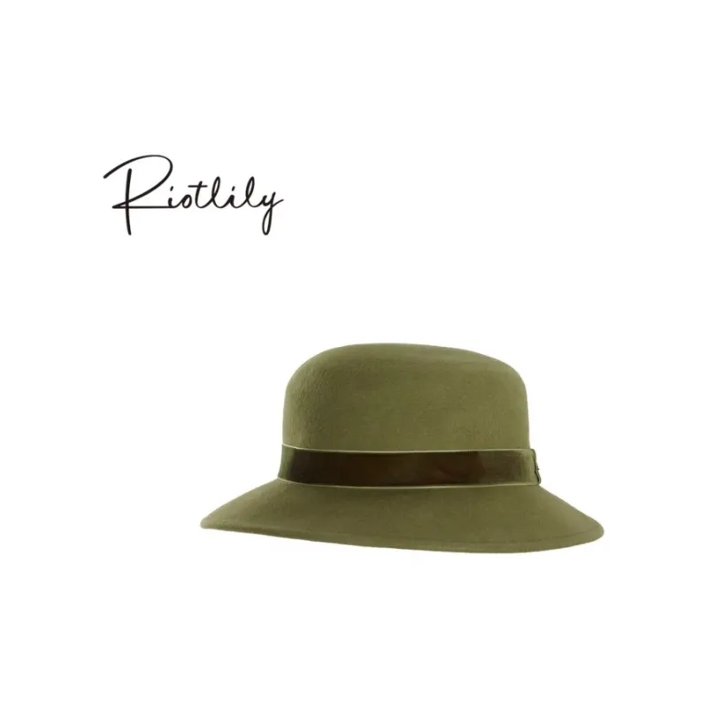RiotLILY Sheep Wool Top Hats Women's-2