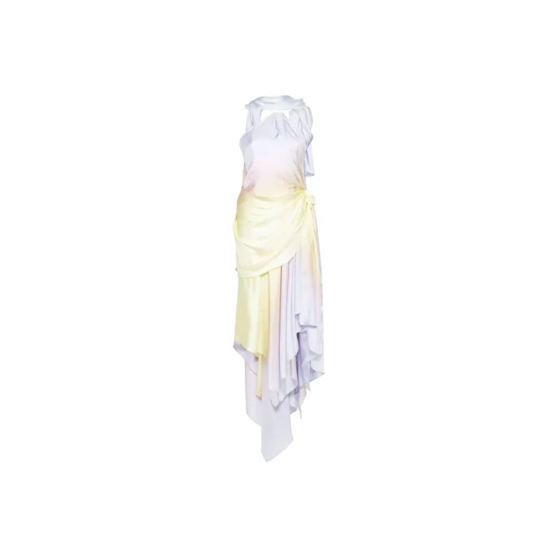 Zimmermann Harmony Asymmetric Midi Dress-0
