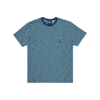 Quiksilver Kentin T Shirt Men's Blue Green