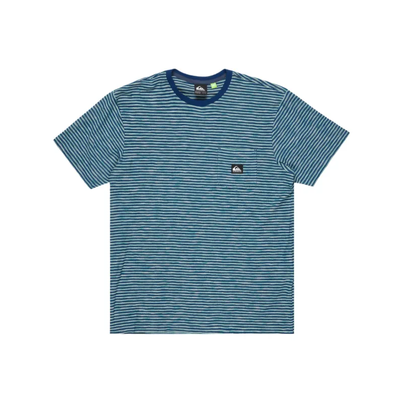Quiksilver Kentin T Shirt Men's Blue Green-0