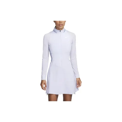 Nike Long-Sleeved Dresses Women's Oxygen Purple