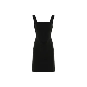 DPLAY Slip Dress Women's Classic Black