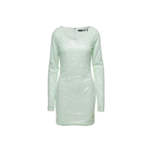 Rotate Sequins Long Sleeved Mini Dress