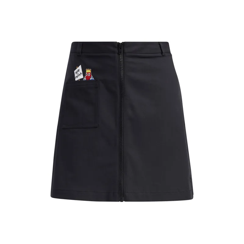 Adidas Originals Artist Skirt Casual Short Skirts Women's Black-0