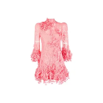 Zimmermann SS23 Long Sleeved Dresses Women's Pink