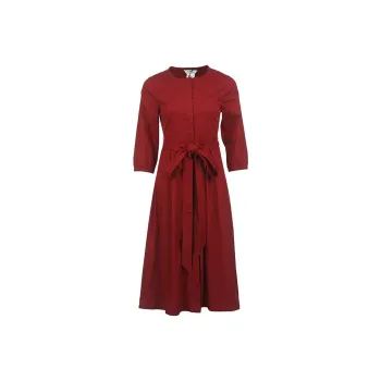 'S MAX MARA Long Sleeved Dress Women's Red