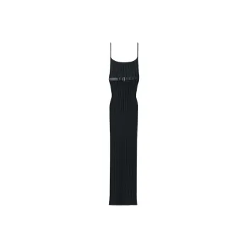 Alexander Wang Belted Square Neck Dress