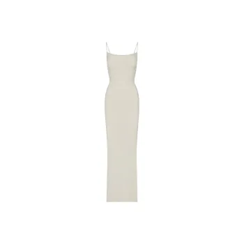 SKIMS SOFT LOUNGE LONG SLIP DRESS Slip Dress Women's TALC/Talc