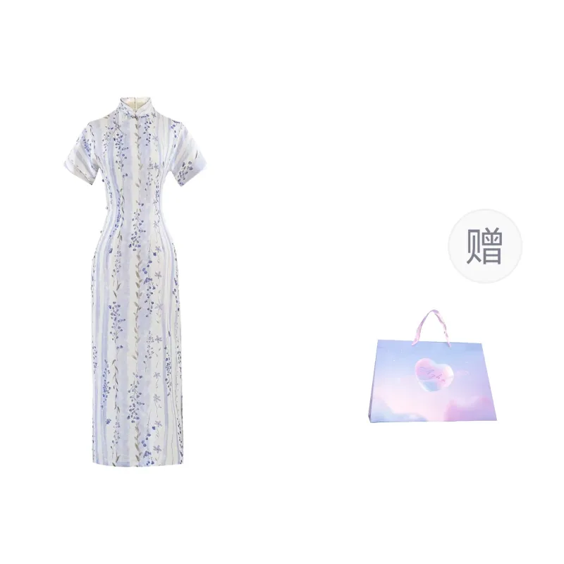 Aghr Short Sleeved Dress Women's Light Lavender-7