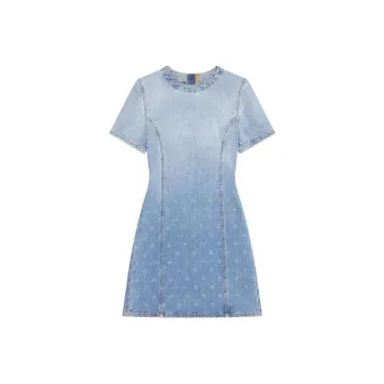 Givenchy Ombré effect Denim Minidress