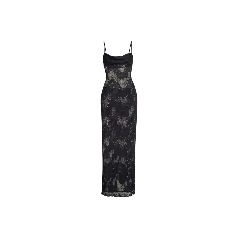 I.AM.GIA LEONA DRESS Slip Dresses Women's Black-0