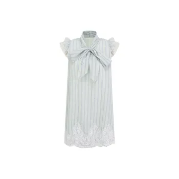 KYKW Short Sleeved Dresses Women's Pearl Blue