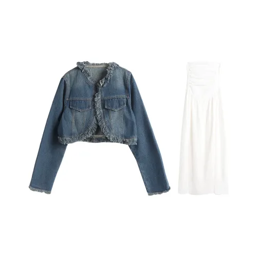 WOWI Two Piece Skirt Sets Women's