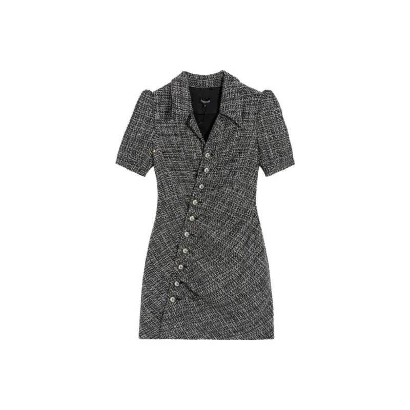 Bebe Short Sleeved Dresses Women's Black-0