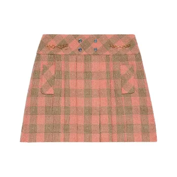 GUCCI Casual Short Skirts Women's Pink