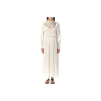 ISABEL MARANT ETOILE Sharlene Pleated Long Dress