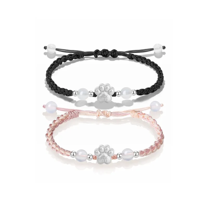 CHINA GOLD 999 Fine Silver Bracelets Unisex-3