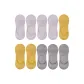 10 Pack (Light Purple 4+Yellow 3+Blue Gray 3)