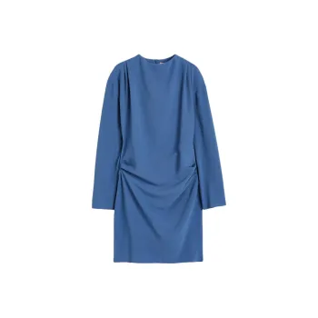 H&M Long Sleeved Dress Women's Dove Blue