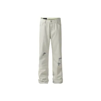 PLUSONEONE+ Jeans Women's White Gray