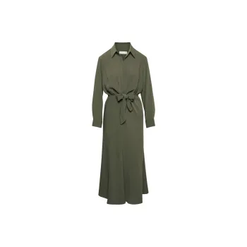 ARITZIA Babaton Abbey Dress Long-Sleeved Dresses Women's Dark Olive
