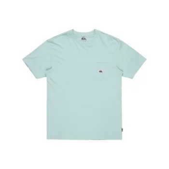 Quiksilver T Shirt Men's Aqua Blue