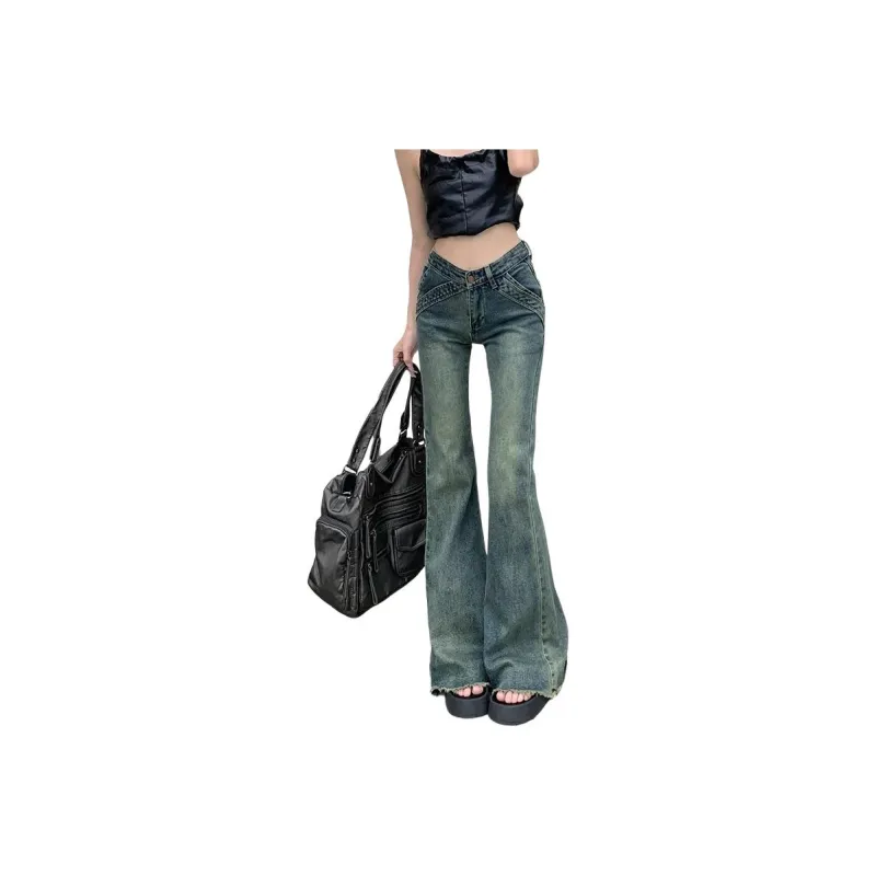 BENGEN Jeans Women's Vintage Blue-1