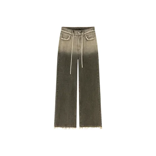 NO ONE ELSE Jeans Women's Gray Green