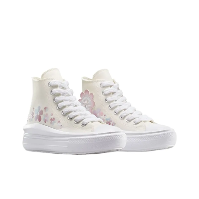 Converse Women's Chuck Taylor All Star Move Platform High 'Petals & Pearls' Women's-2