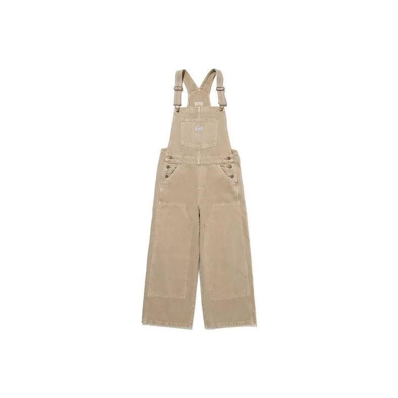 Levis Overalls Women's Beige-0