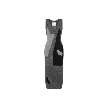 MOSCHINO Sleeveless Dresses Women's Gray