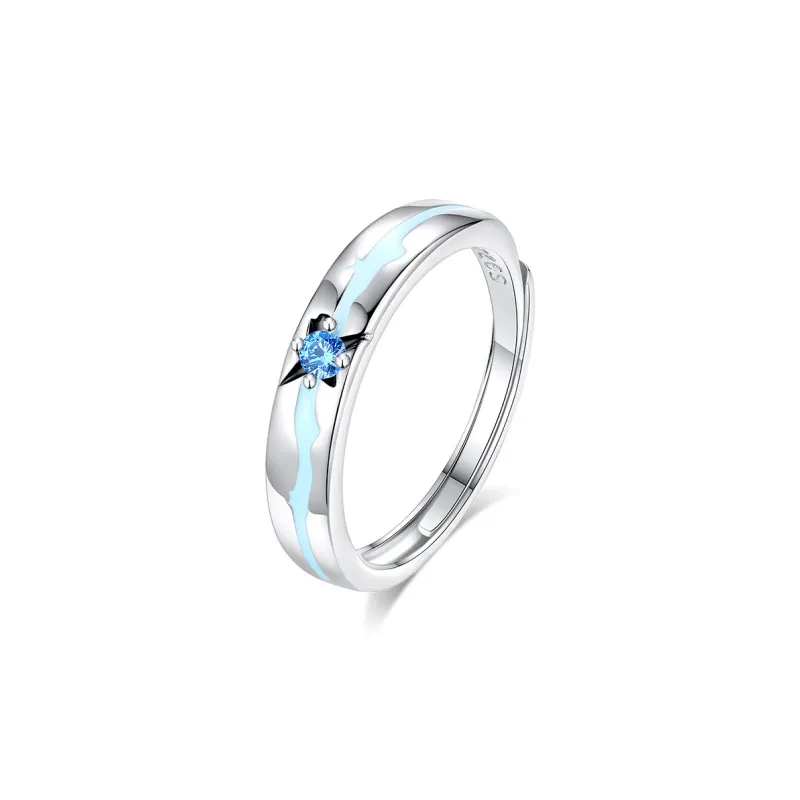 Eclater 925 Sterling Silver Rings Unisex-5