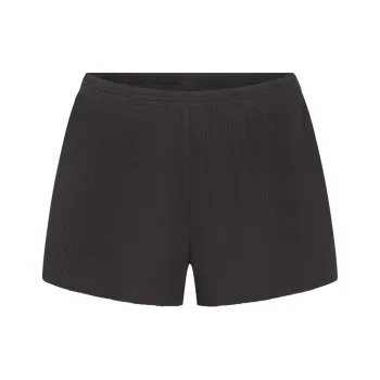 SKIMS WAFFLE SHORT Casual Shorts Women's ASH/Ash Gray
