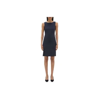 THEORY Sleeveless Dress Women's Marine Blue