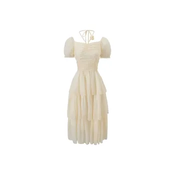 Peaches Peaches Short Sleeved Dress Women's