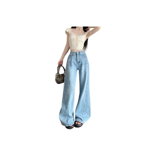PLANE DRIFT Jeans Women's Blue