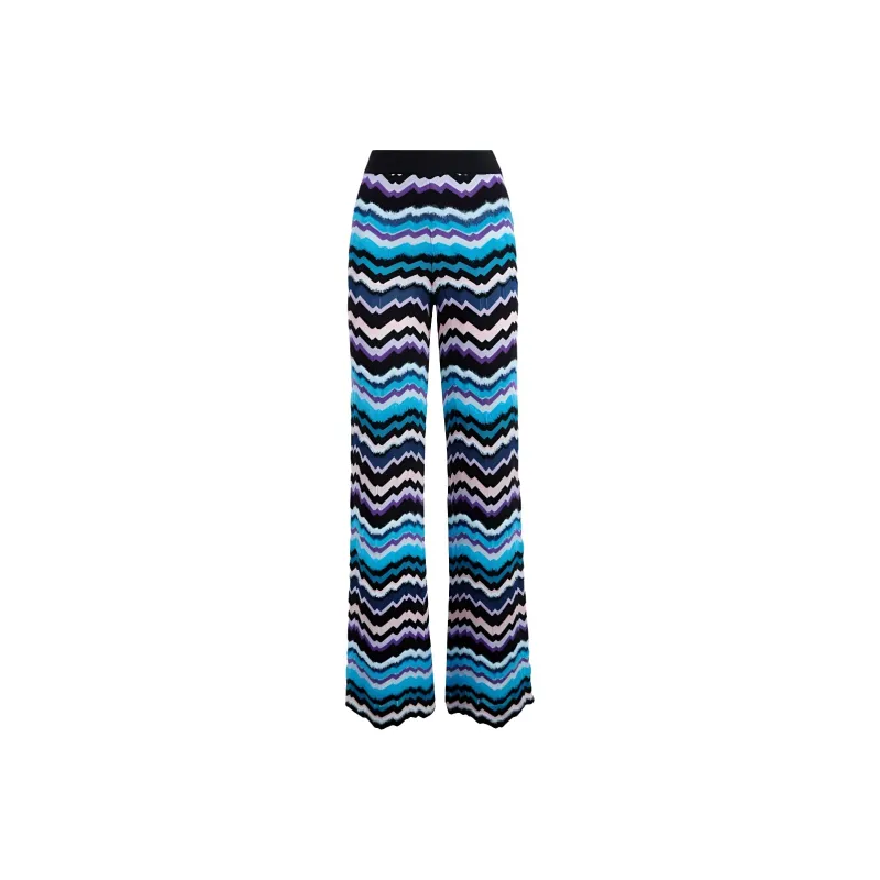 MISSONI Greek Zig Zag Motif Trousers-0