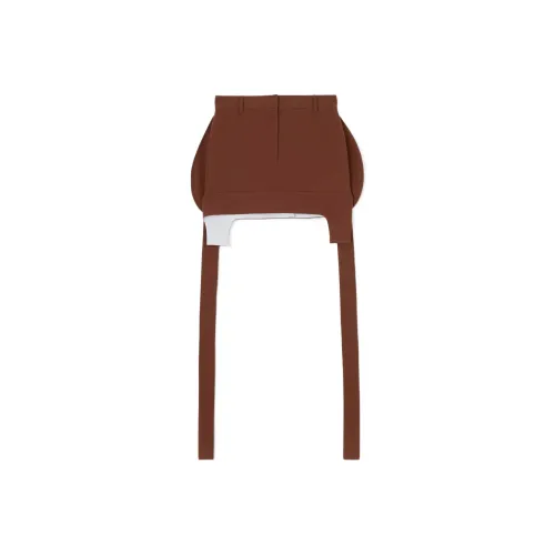 Burberry Casual Short Skirts Women's Brown
