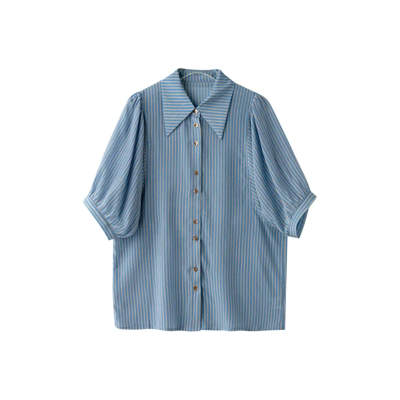 To the west Shirts Women's Blue-0