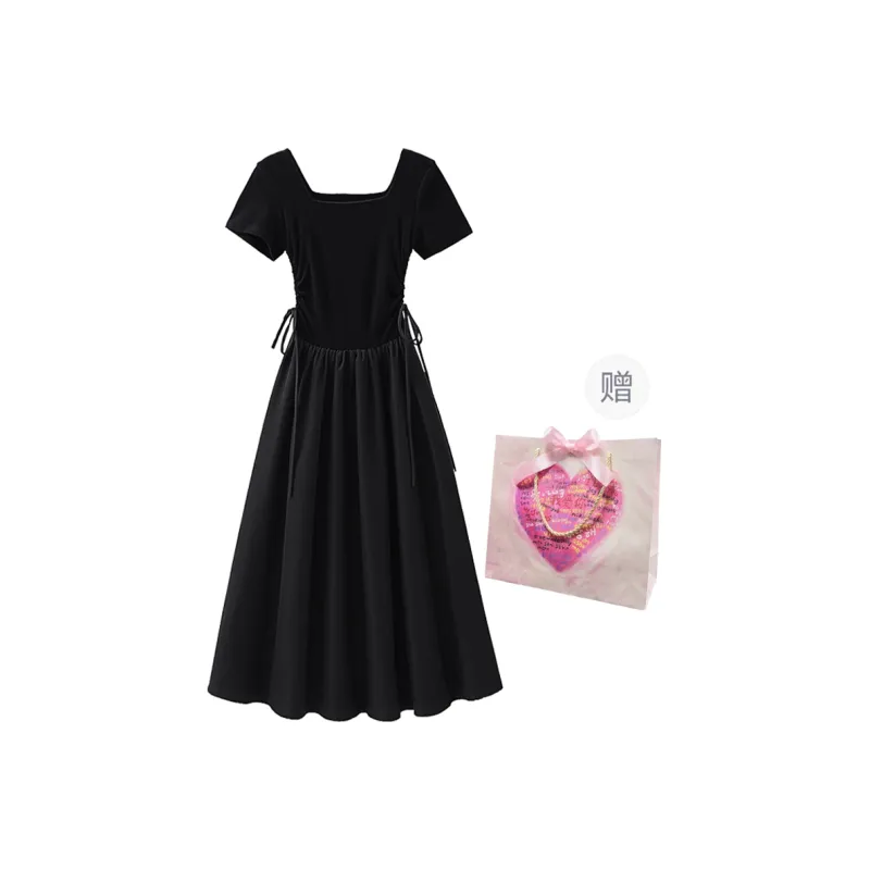 Peaches Peaches Short Sleeved Dress Women's-21