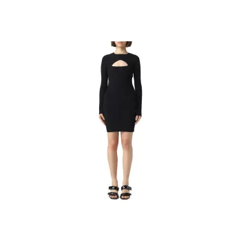 DSQUARED 2 Cut out Rib knit Minidress
