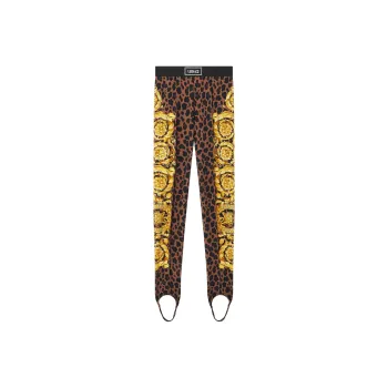VERSACE Barocco Printed Elasticated Straps Leggings