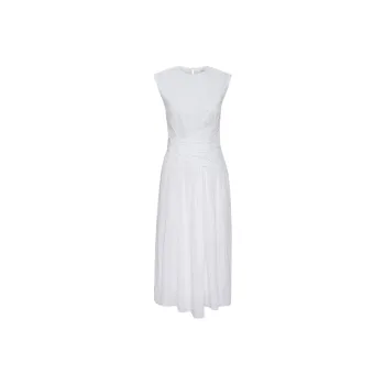 FRAME SS24 Sleeveless Dress Women's White