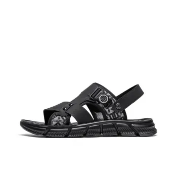 Abango Beach Sandals Men Black